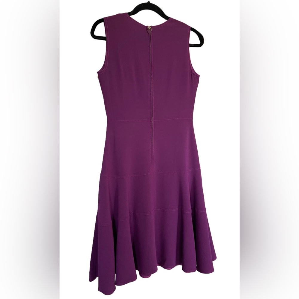 ❌SOLD❌Prada Purple Sleeveless Fit & Flare Midi Dress Size IT 42 - Picture 15 of 17